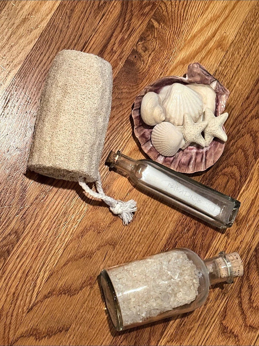 Coastal bathroom soap decor Set